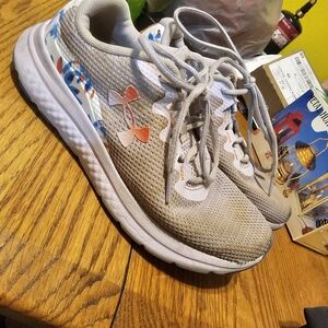 Under Armour Kids' Gray Running Shoes